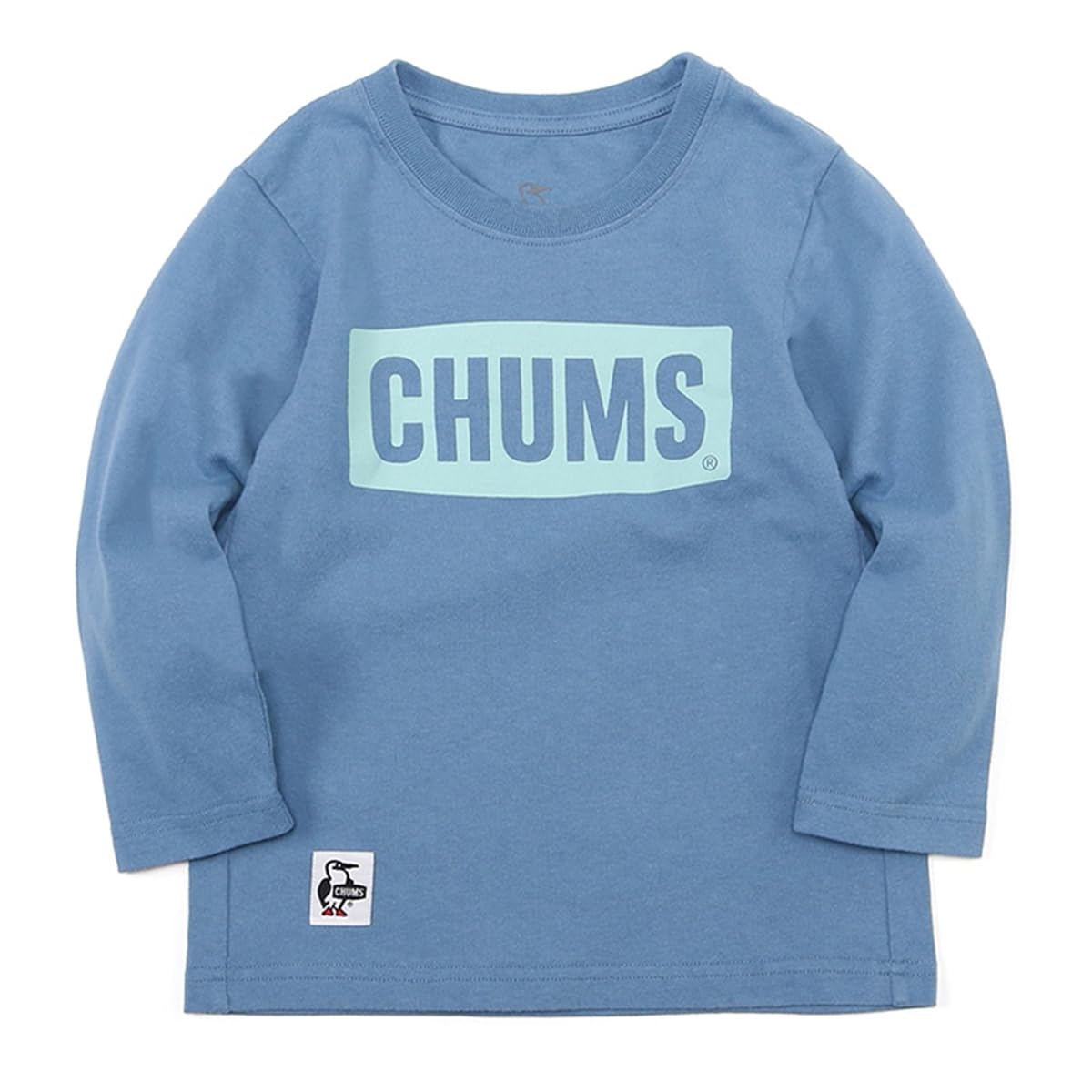 

Retro Logo Brushed Boys Blue [Chums] Kid s L/S T-Shirt Lt.