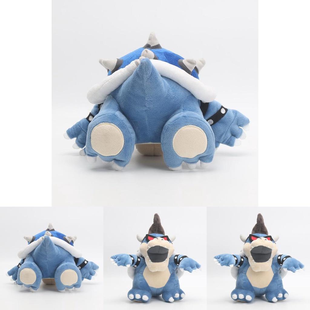 Adorable Super Mario Bros. Dark Bowser Koopa Bones Plush Toy Stuffed Animal Doll 11