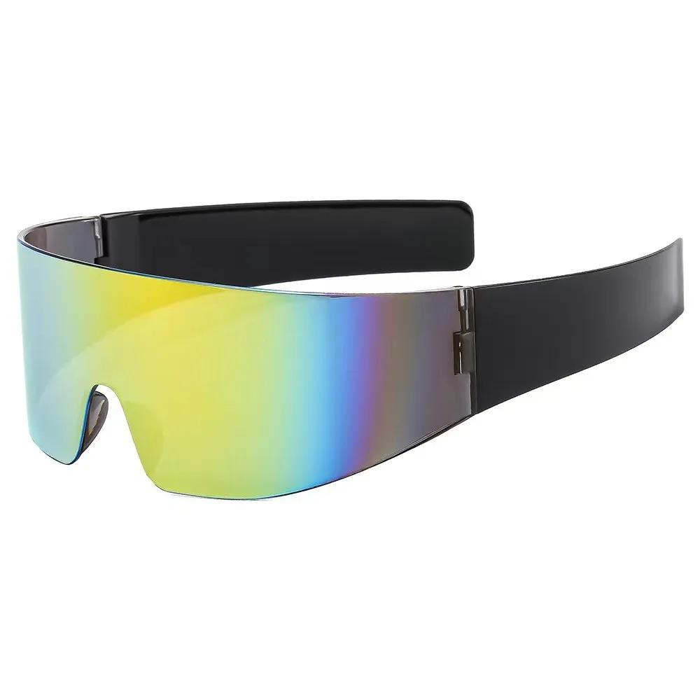 Nowe Bezramkowe Okulary Przeciwsłoneczne Jednoczęściowe Damskie Męskie Projektant Moda Okulary Słoneczne Outdoorowe Okulary do Kolarstwa UV400 Okulary Słoneczne
