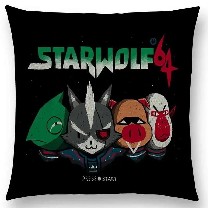 

Наволочка для дивана с изображением волшебных животных, фэнтезийные приключения, сказки, медведь, морж, кабан, птица, собака, наволочка для подушки 66x66cm