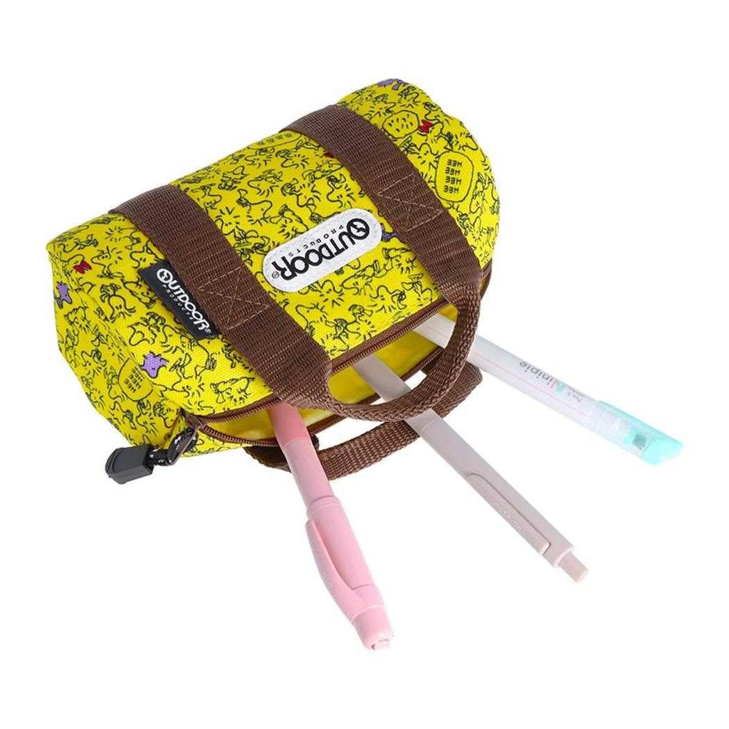 Stationery Snoopy Pen Case OUTDOOR PRODUCTS Roll Boston Type Woodstock S1428187 Sun-Star