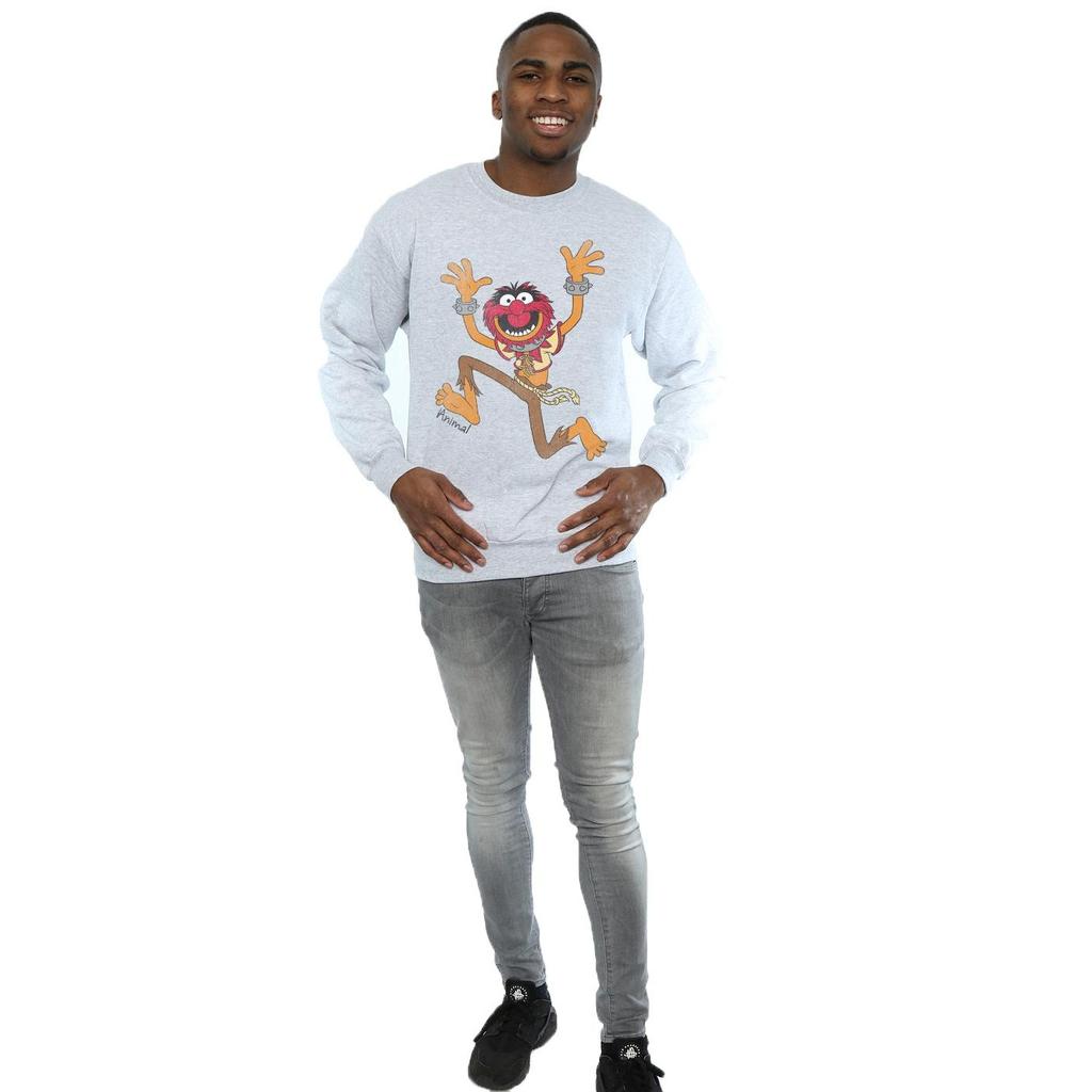 The Muppets Klassisches Heather-Sweatshirt mit Tiermotiv für Herren