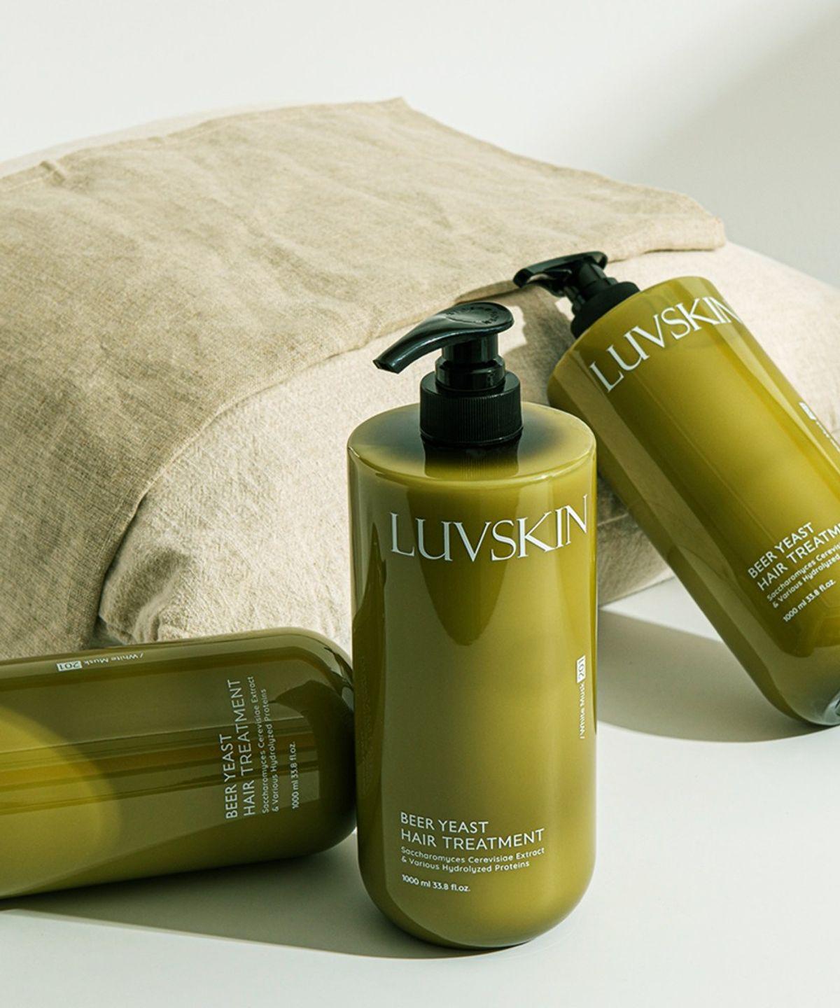 Rubskin Beer Yeast Treatment (White Musk Scent) 1000ml x 2