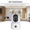 K22 Dual Lens 1080P HD Human Detection Camera Two Way Audio Home Security Night Vision WiFi Webcam