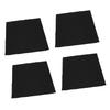 50PCS Window Glass Cleaning Cloth Thickened Mirror Cleaning Towels For Rv Yacht Black 30 X 30 Cm