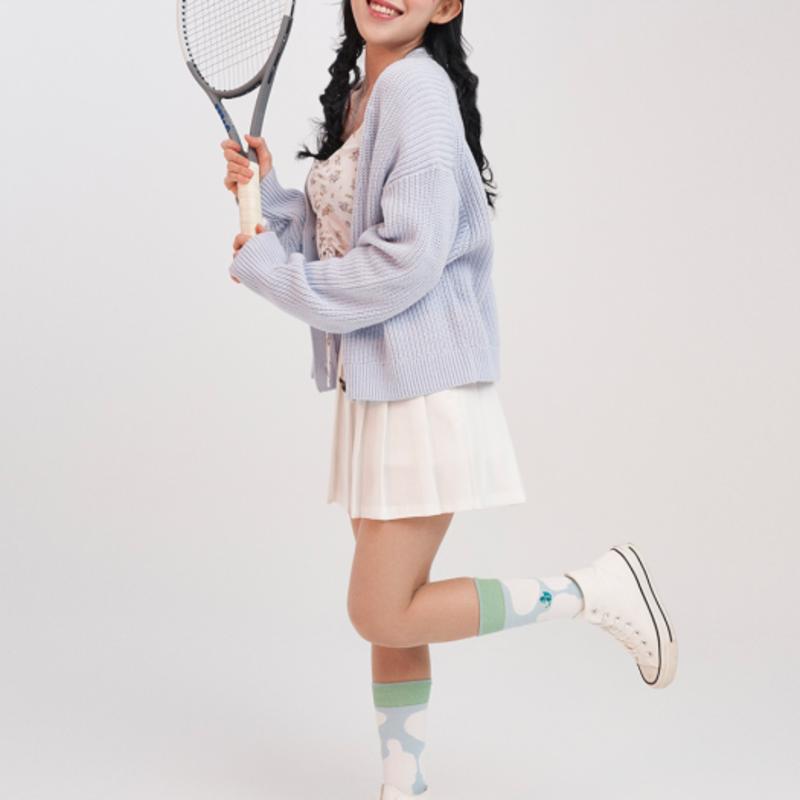 SoxOverWhatever Aesthetic Soft Pistachio Green [S/M] Crew