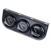 3 In 1 Car Triple Gauge Kit Multifunctional Mechanical Voltmeter Water Temperature Oil Pressure Meter for DC12V Cars