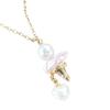 Premium Copper Alloy Ice Cream Pearls Necklace Resin Accent Sturdy for Daily Wear Fashion Accessory Sweet Charm