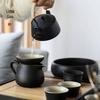 Temake Ceramic Tea Set with Beam-Handle Pot
