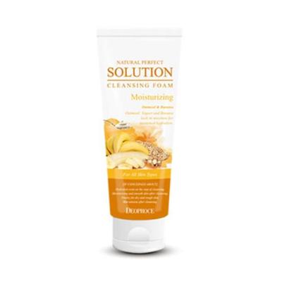 Natural Perfect Solution Cleansing Foam Oatmeal and Banana 170g*1Pc/2Pcs/3Pcs