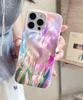 Red Flowers TPU Phone Case For iPhone Air 17 Pro 16 15 Pro Max 14 13 12 Pro 11 Shockproof Soft Silicone Transparent Cover
