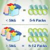PiAEK Laundry Balls 12PCS, Pet Hair Remover for Laundry, Reusable Pet Hair Remover Washing Machines Animal Fur Clothes Hamper Hair Remover for Laundry