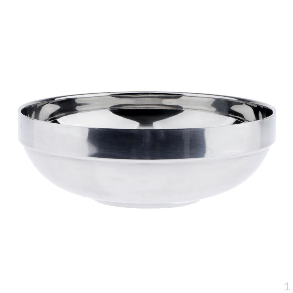 Korean Stainless Soup Rice Bowl Dish Ramen