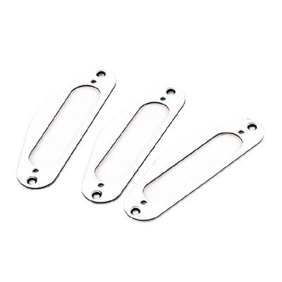 3Pcs Single Coil Pickup Surround Plate Mounting Ring Electric Guitar Accessories