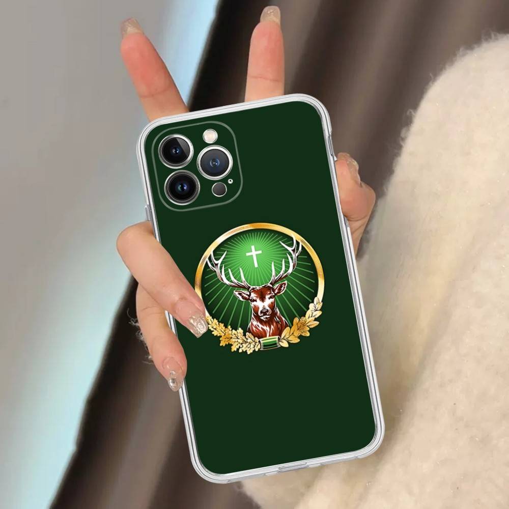 Hot J-JaegermeisterS for iPhone 17 16 15 14 13 12 11 Pro Max Plus Transparent Soft TPU Phone Cover