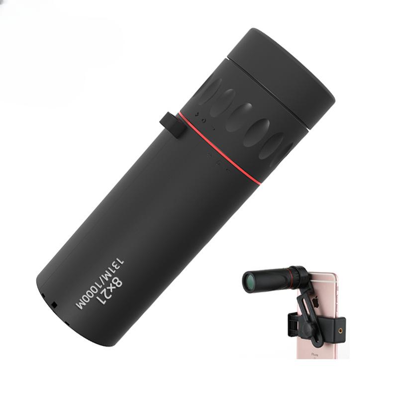 Cross-border E-commerce One Generation Mini Telescope Single Tube 8×21 Foreign Trade HD High Magnification Outdoor Handheld Portable.