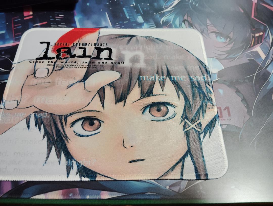 

[USED] Until July serial experiments lain mouse pad 02