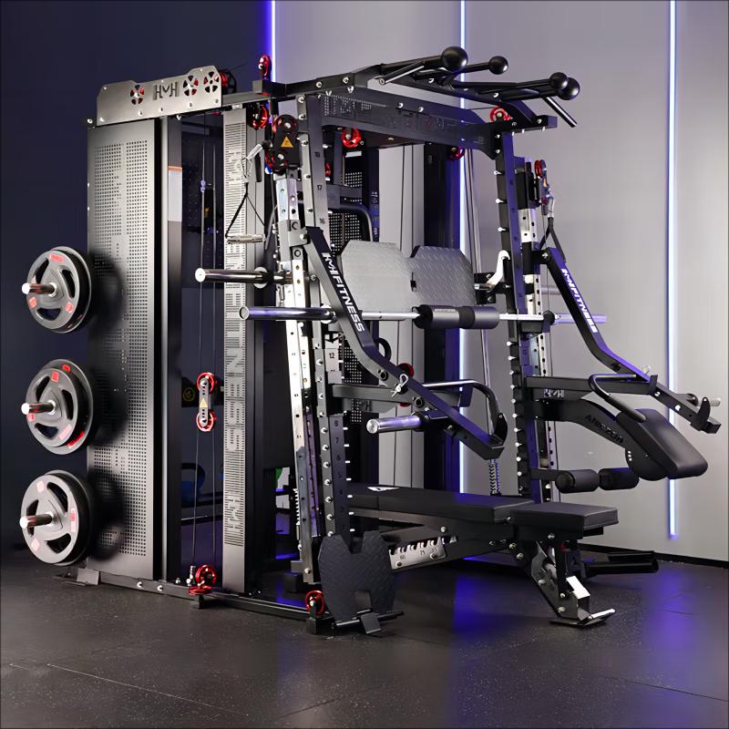 Yimai Titan S1 Commercial Smith Machine & Cable Crossover