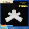 Three-Dimensional Plastic Right Angle Joint Connector for Tent and Studio Accessories
