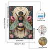 Diamond Painting Set Vintage Bee and Flowers DIY 5D Full Diamond Crafts for Home Wall Decoration