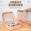 Soft Foam Women's Cosmetic Bag Handheld Makeup Wash Skincare Pouch Large Capaci Square Toiletries Storage Organizer