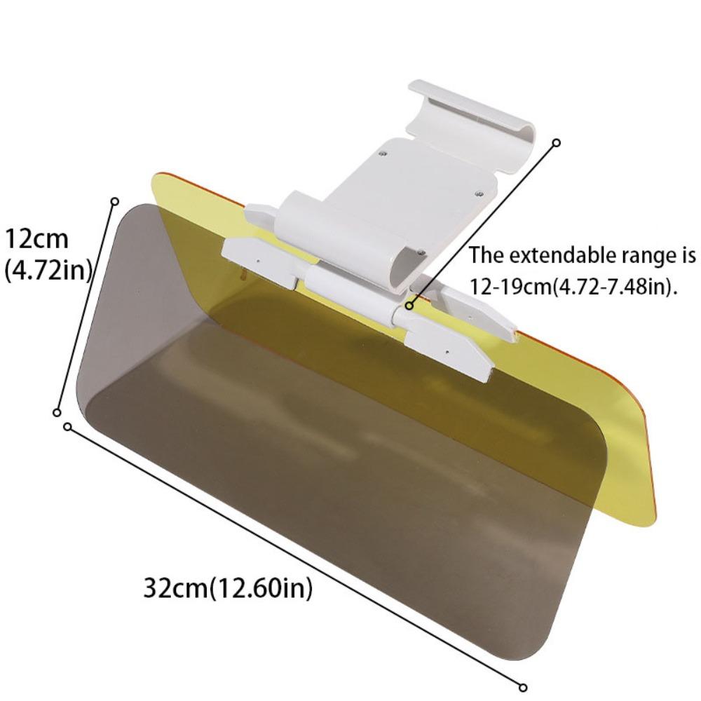 Polarized Car Sun Visor UV Blocking Sun Visor Extender HD Night Vision Goggle  Reduces UV Rays