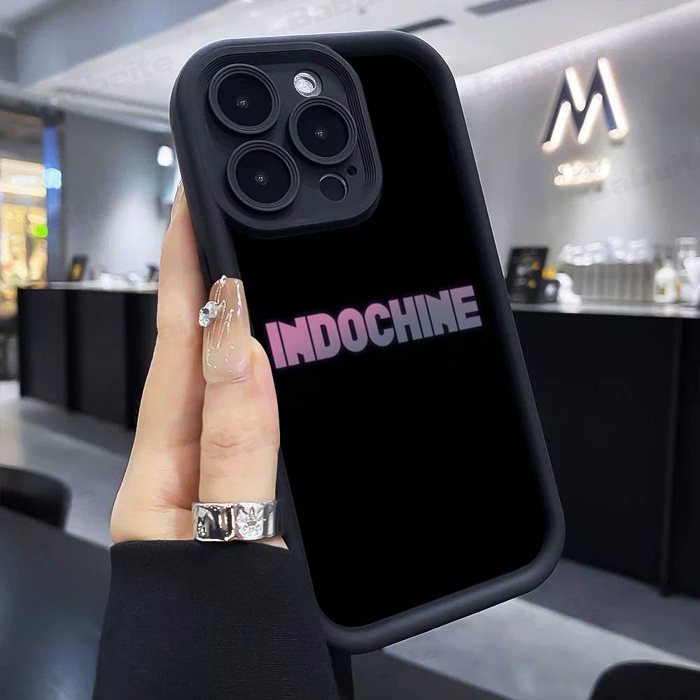 

Best Of Indochine Band Phone Case For IPhone 17 16 15 14 13 12 11 Air Plus Pro Max Soft Back Cover iPhone 13