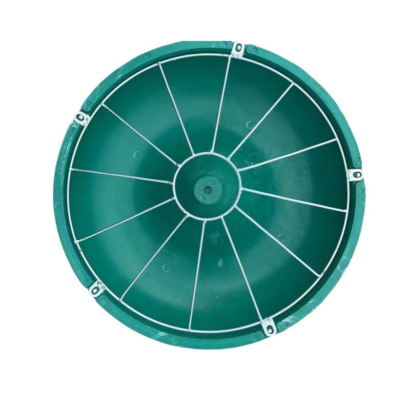 Composite BMC Round Trough Piglet Feeder: Ideal for Breeding Pig Stys