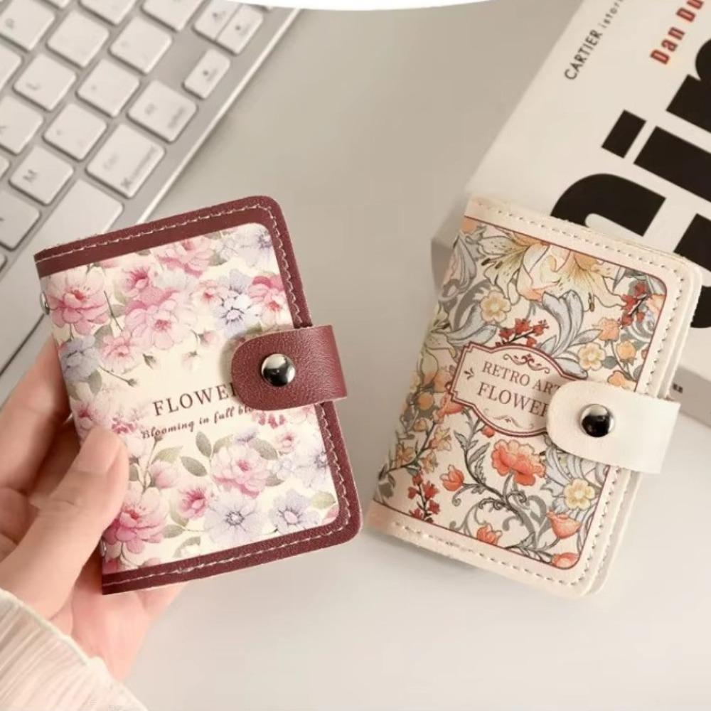 PU Leder Geld Tasche Große Kapazität Visitenkarten Fall Tragbare Karten Tasche Frauen