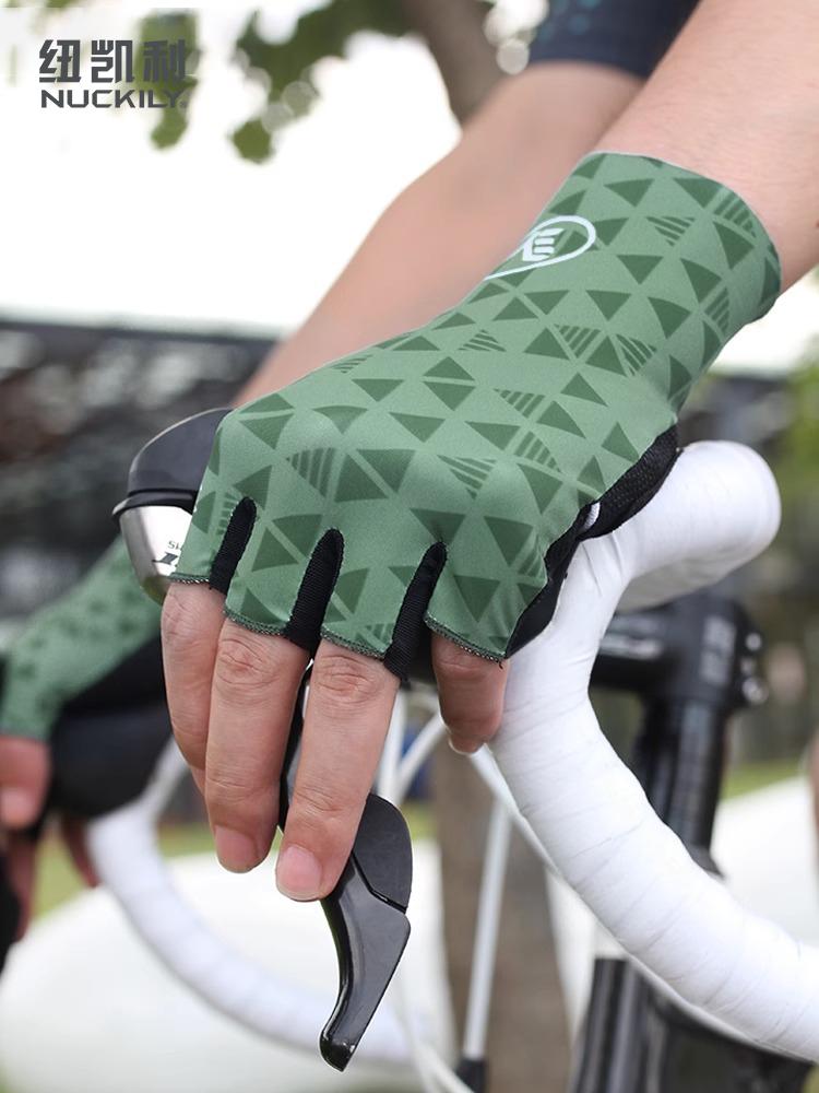 Bicycle Cycling Gloves Half Finger Baby Boy and Girl Summer Shock Absorption Non Slip Breathable Mountain Bike Road Bike Sports Equipment