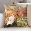 S-Shinonome A-Akito Pillow Gift Home Office Decoration Bedroom Sofa Car Cushion Cover Case 45x45