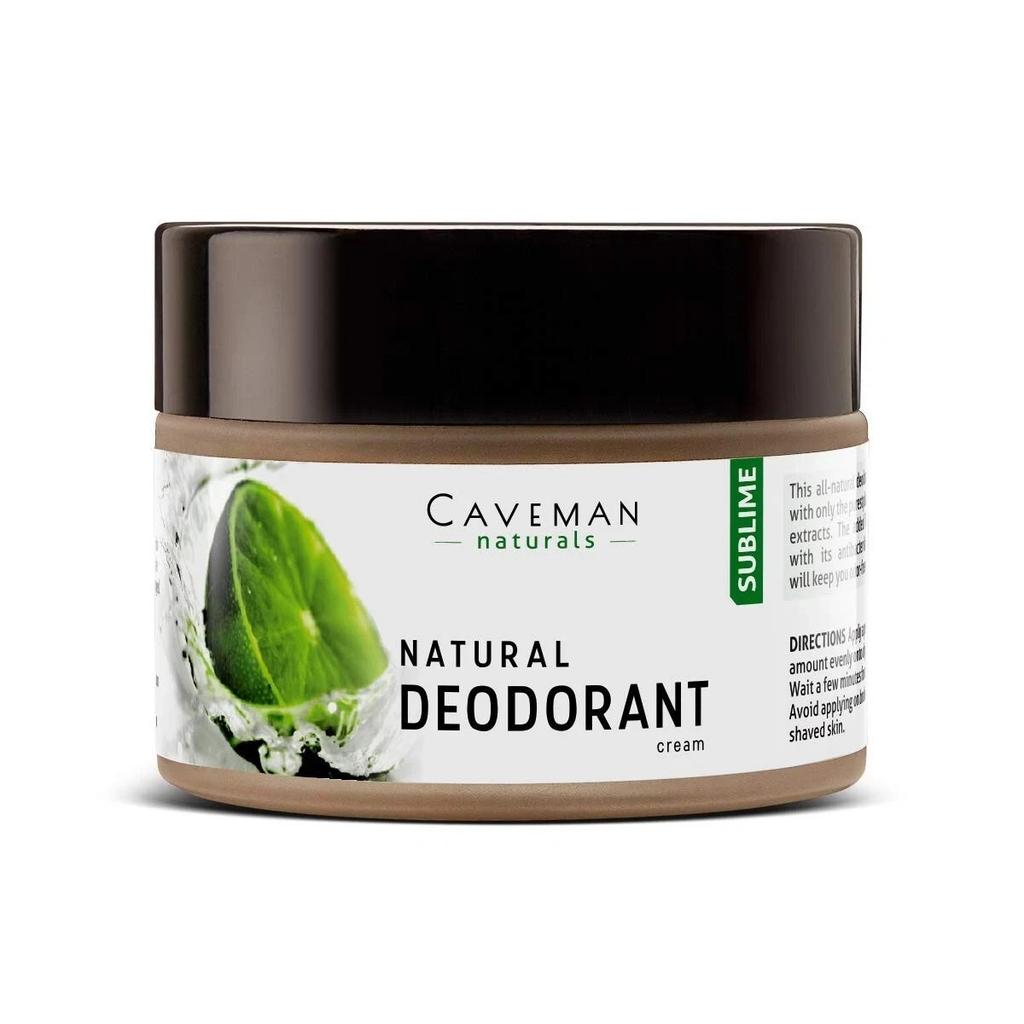 Caveman Naturals Deodorant Cream, India's 1St Made Safe Certified, Sublime 50gm