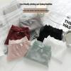 Women's Seamless Mesh Panties with Lace Edge and Bowknot