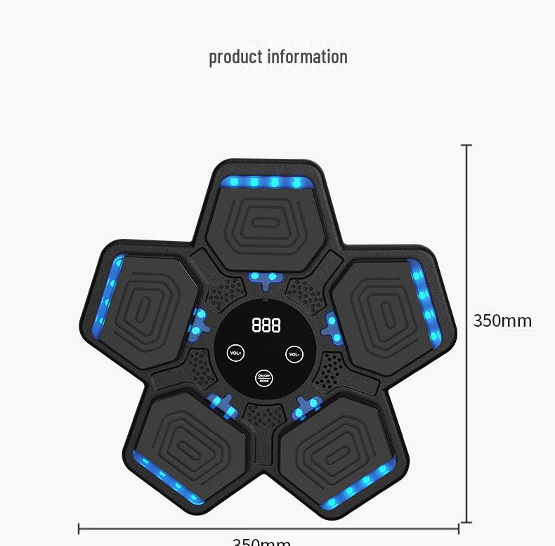 Kid's Smart Music Boxing Trainer: Wall-Mounted Exercise & Training Toy