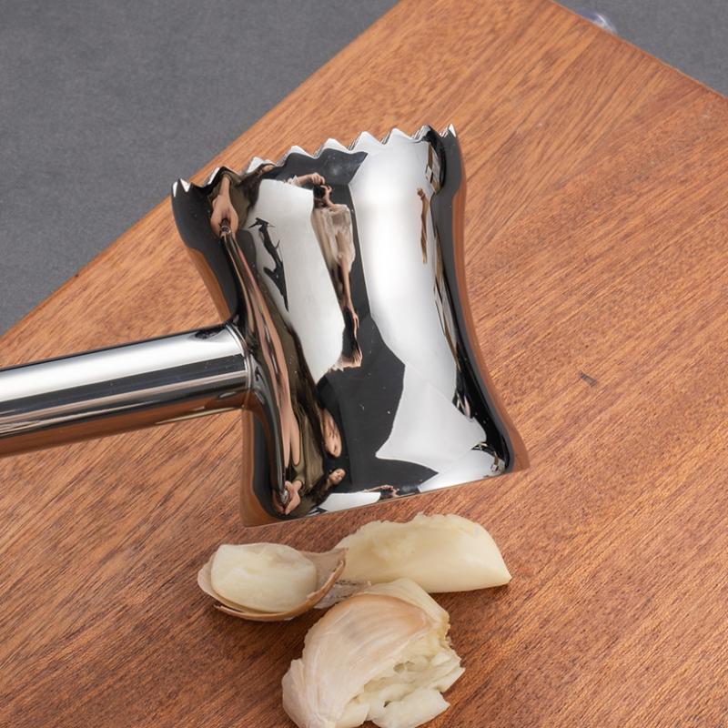 HANYANG Meat Hammer 304 Stainless Steel Meat Hammer Steak Steak Breakers Home Loosening Needle Tender Meat Double-sided Smash