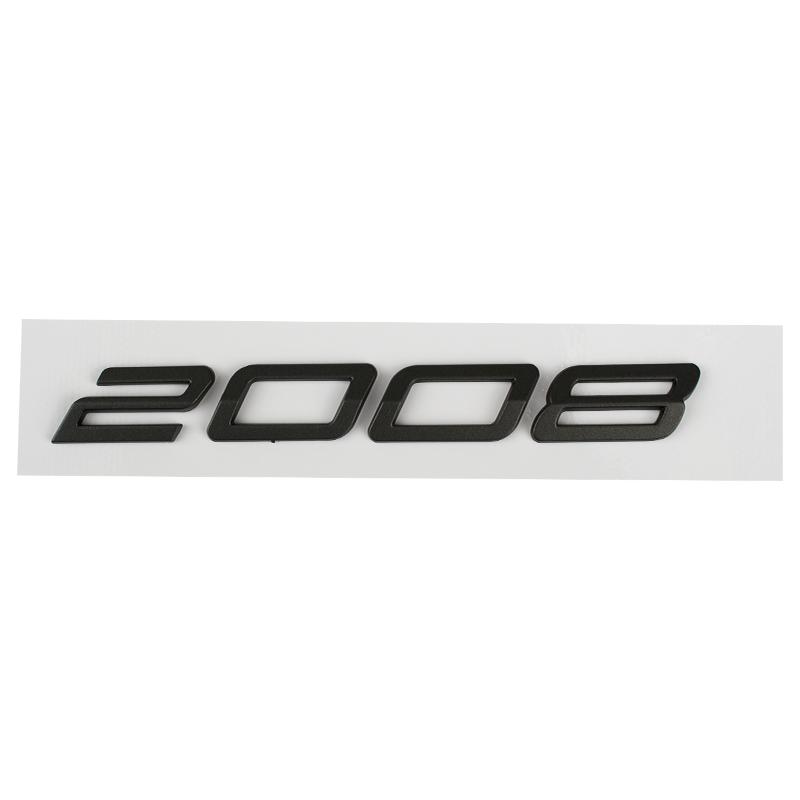 1pc Car 3D ABS Letters Logo Decals Sticker For 2008 3008 4008 5008 2023 2024 2025 Car Trunk Alphabet Emblem Badge Stickers