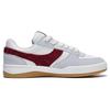 Li Ning Zhengrong 92S Comfortable Cushioning Lightweight Low top Skateboard Shoes Men's White Gray Red AEPT003-1