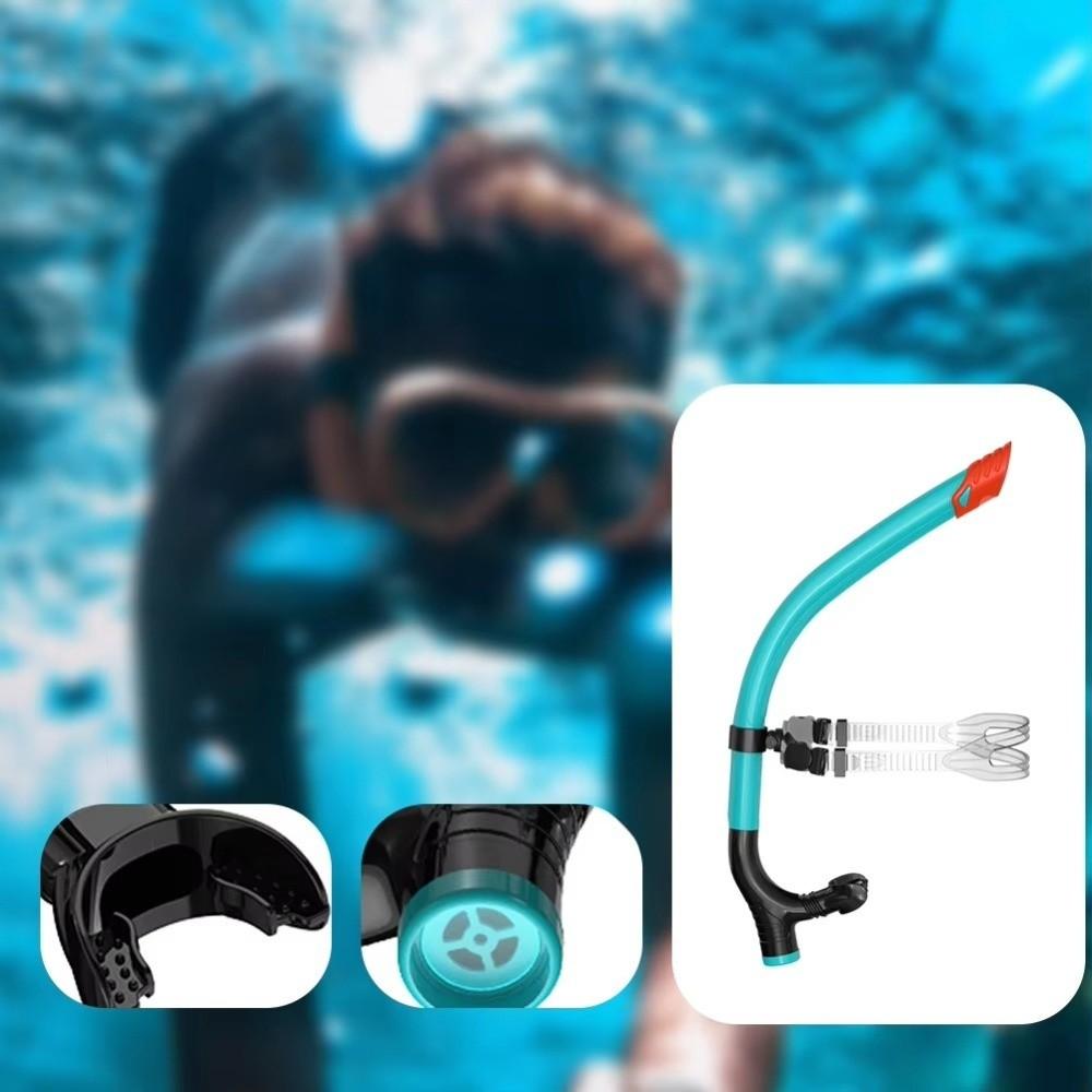 Silicone Mouthpiece Swimming Snorkel One-Way Purge Valve Snorkeling Snorkel  Snorkeling