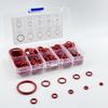 351pcs Silicone O-ring Set, 10 Sizes, Oil and Heat Resistant, Suitable for Cars and Pipelines