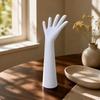 Resin Hand Display Stand Smooth Finish HandShaped Band Holder Painted Jewelry Black
