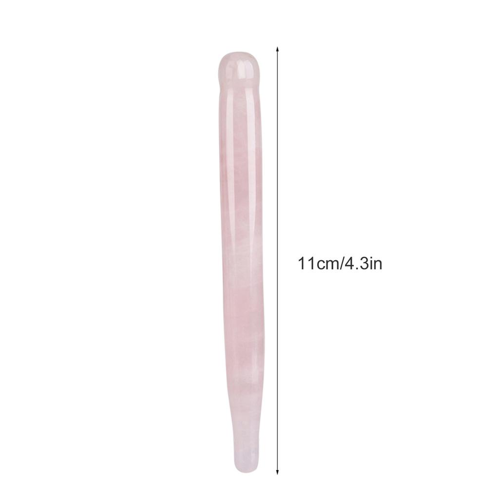 Natural Stone Carving Polished Massage Health Relaxation Crystal Stick Massage Stone Stick Quartz Stick