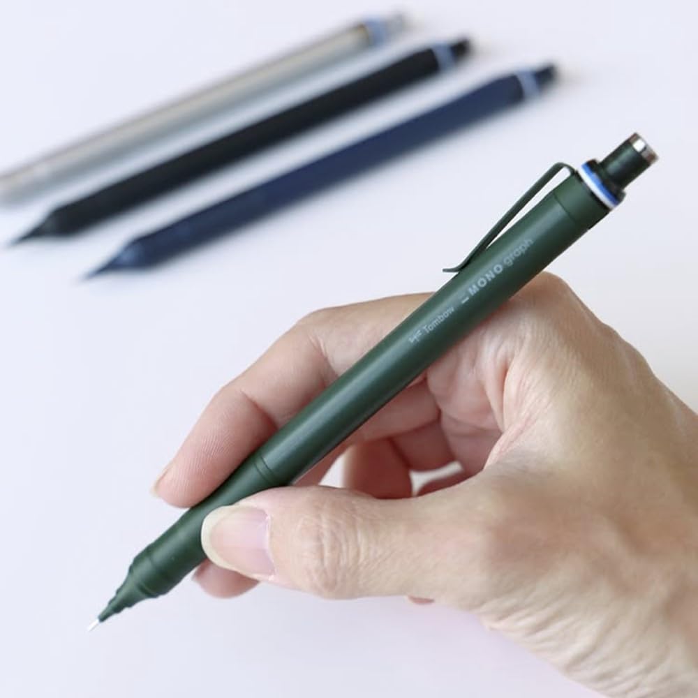 Tombow Pencil MONO Graph Fine Mechanical 0.5mm Pencil, Navy, DPA-112C