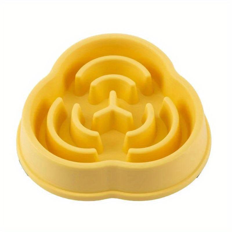 1pcs Pet Asphyxiation Prevention Slow Food Bowl Is Suitable for Dogs and Cats To Slow Down The Feeding Speed of Pet DogsDurable Indoor Food Bowl