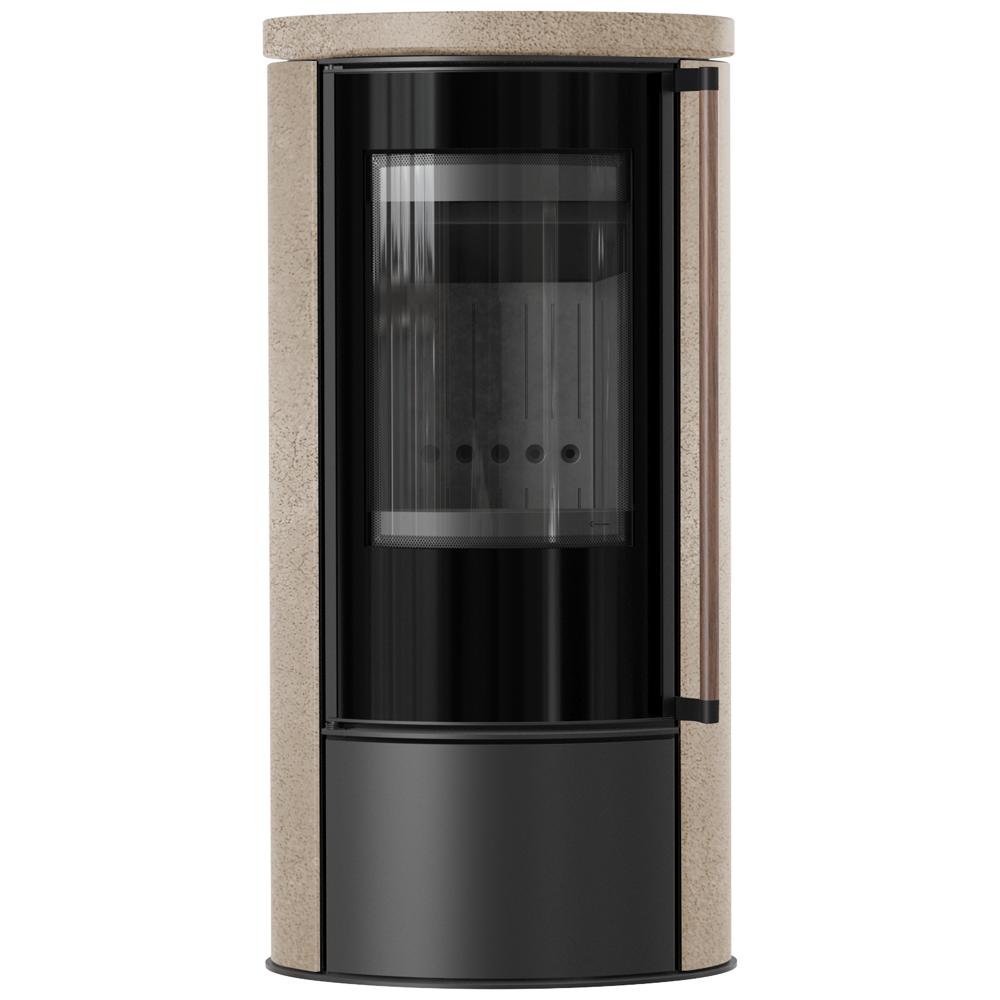 KRATKI ERIK Ø150 5.5 kW GOLD SATIN Ceramic Stove Jatoba Handle Ceramic Lid