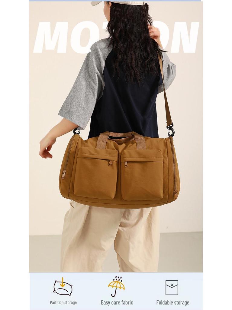 Duża Składana Torba Podróżna i Fitness z Separacją Mokrego/Suchego