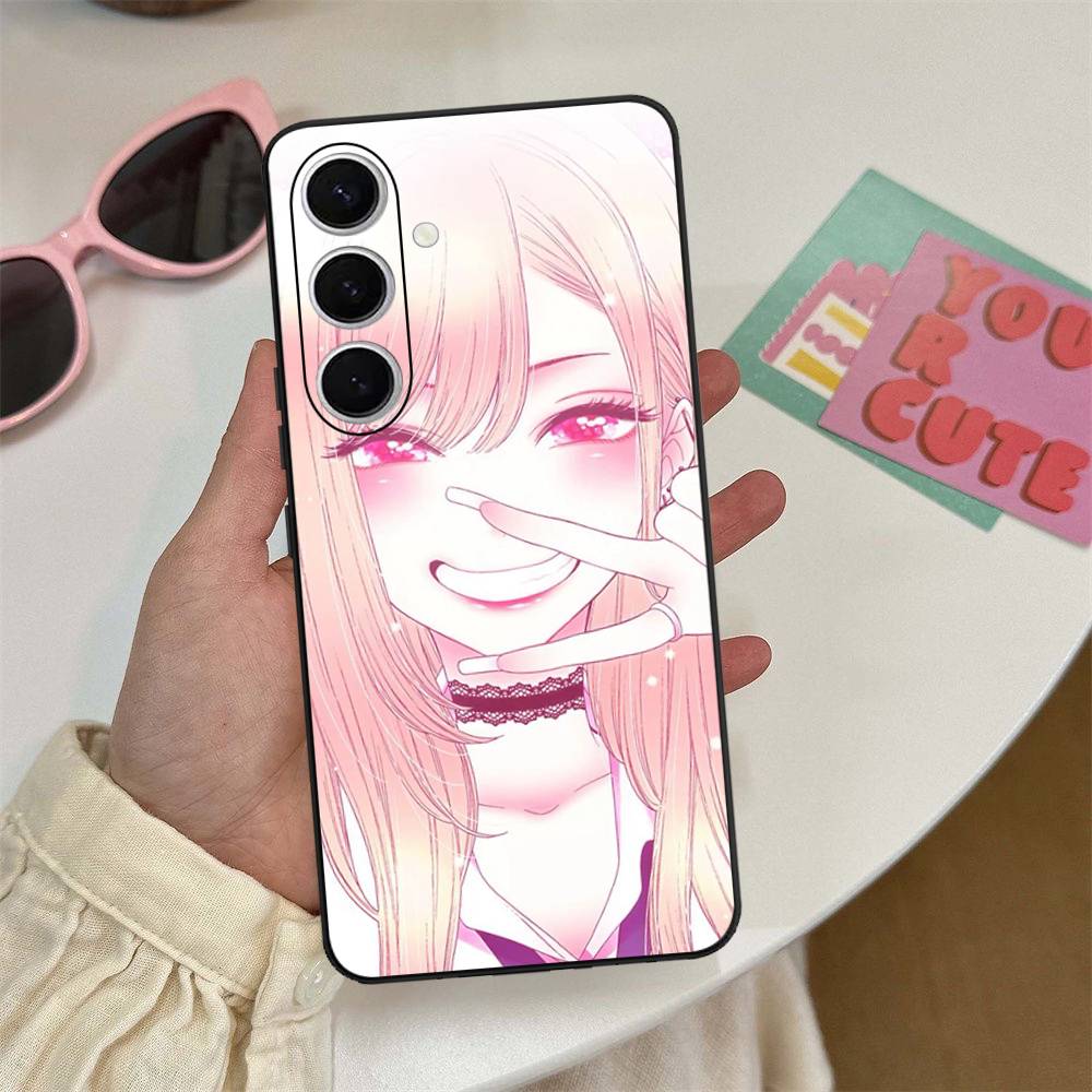 Anime My Dress Up Darling Phone Case For Samsung S 24 Fe 25 Ultra Plus 20 Lite 21 30 22 23 24 22 Ultra 5G Fundas