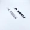 3D Letters A180 A200 A220 A250 A260 A180d A220d 4Matic ABS Emblem for Mercedes Benz A W176 W177 Car Trunk Rear Logo Sticker Fff1
