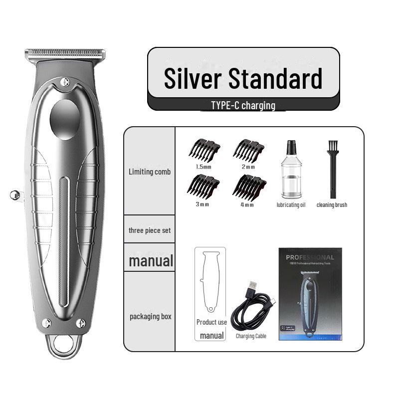 Men's Electric Bald Hair Clipper for Barber Shops & Salons