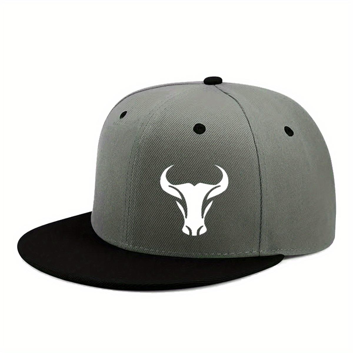 

Bull Patterned Baseball Cap For Both Men s And Women s Adjustable Outdoor Sports And Leisure Head Wear Suitable For All Seasons