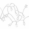 Star Shape String Lights Party Wedding Christmas Room Curtain Light Decoration